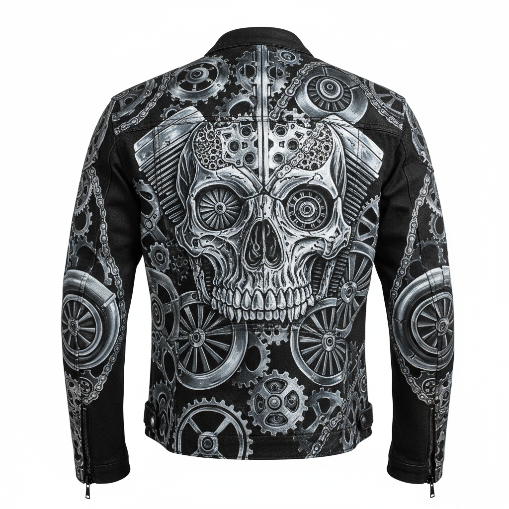 Back — Biomech Skull
