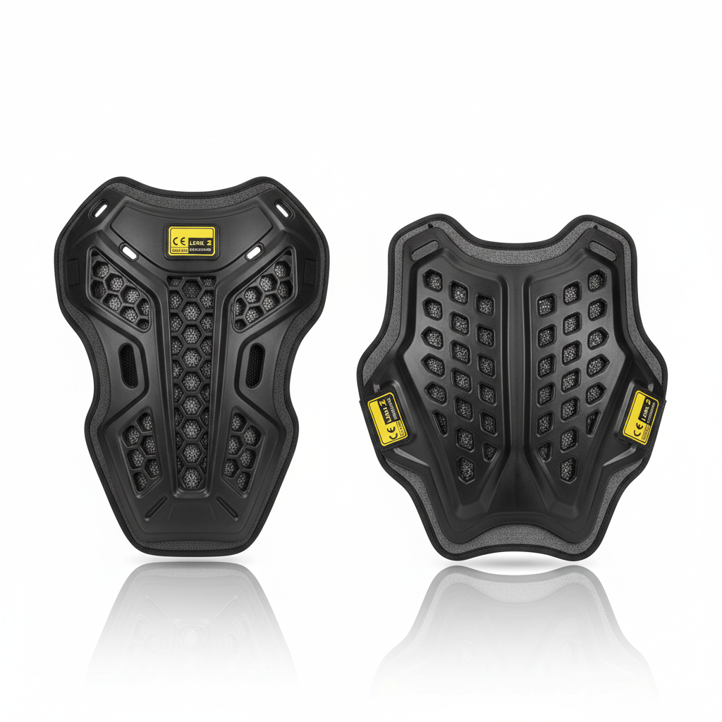 CE Level 2 back and chest protector inserts full set