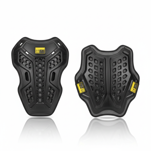 CE Level 2 back and chest protector inserts full set