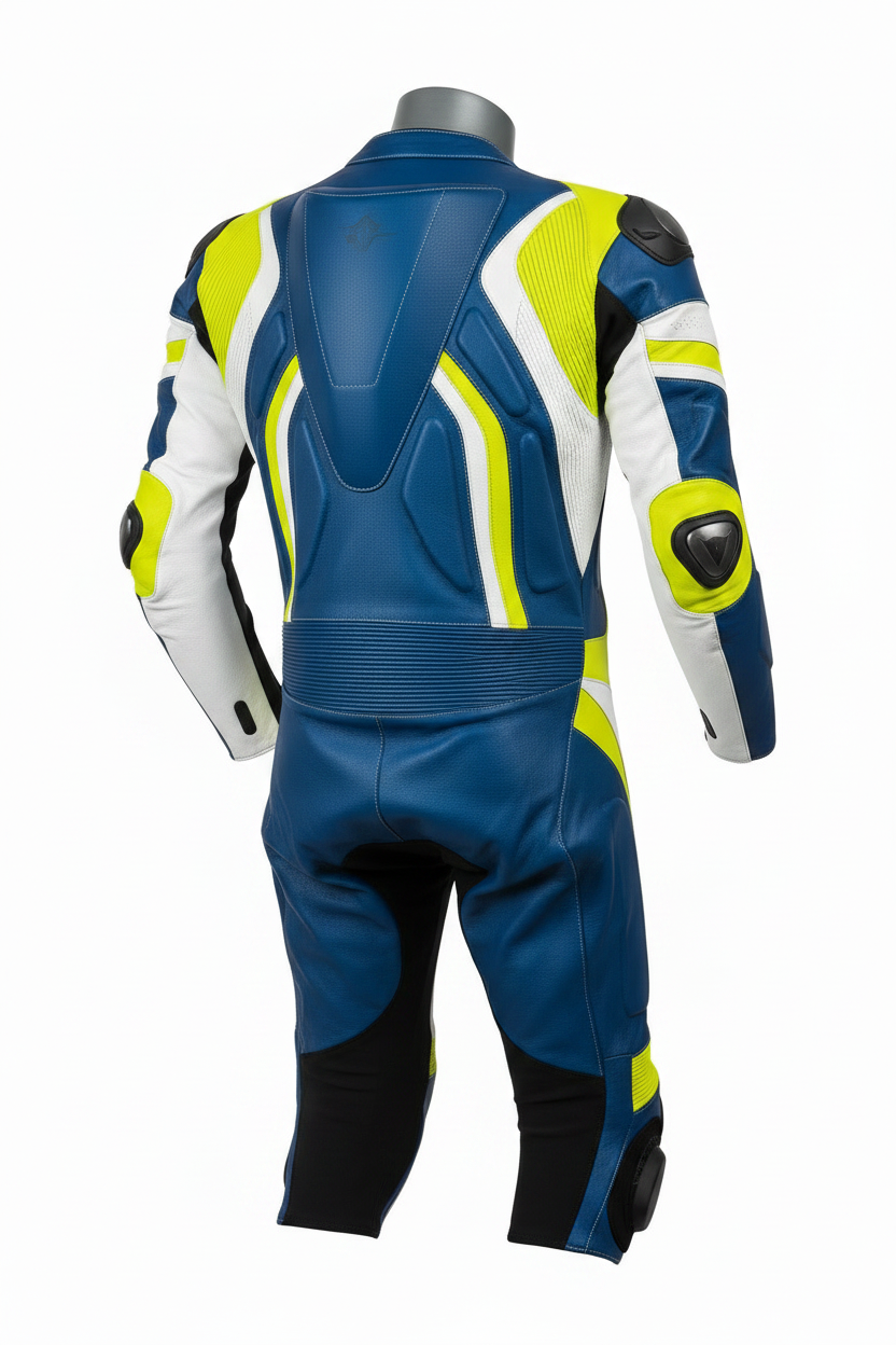 Custom Leather Race Suit – Back View