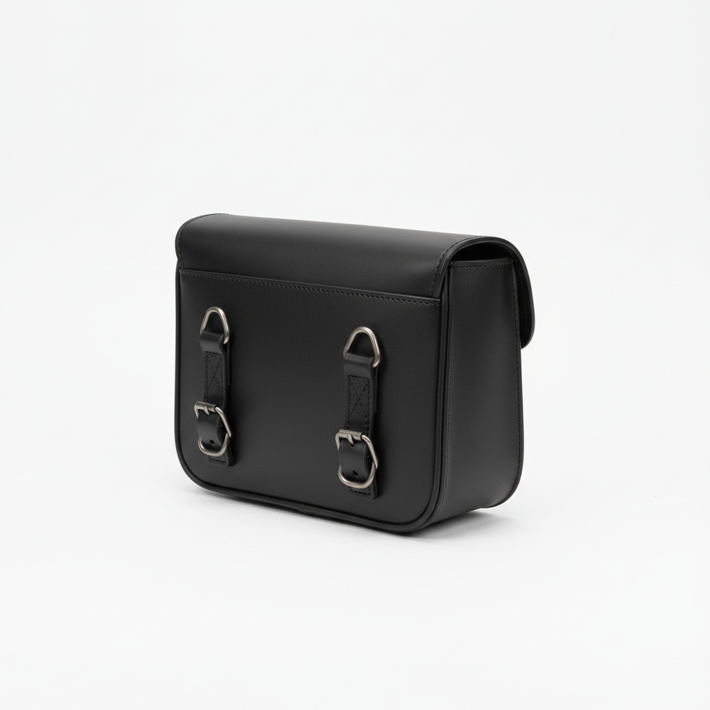 Custom Mini LX Saddlebag – 3/4 Rear View