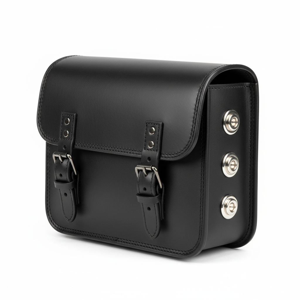 Custom Mini LX Saddlebag – Front View