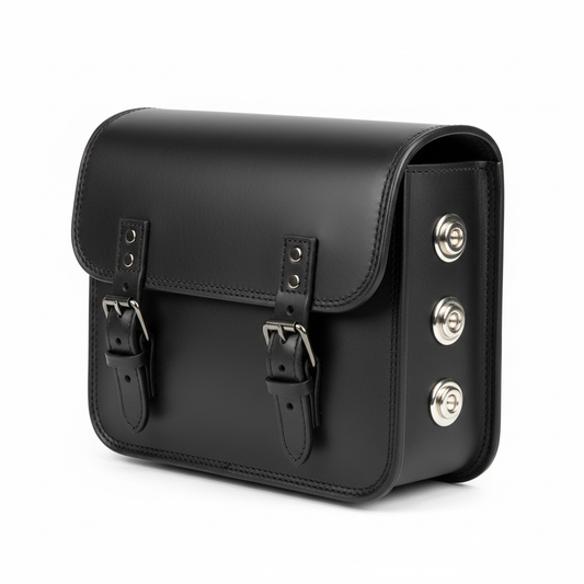 Custom Mini LX Saddlebag – Front View