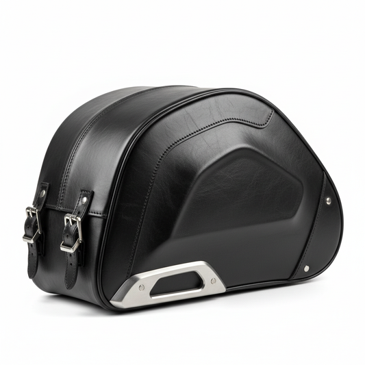 Custom Racer Saddlebag – 3/4 Front