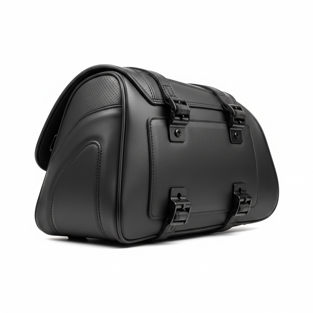 Custom Racer Sidekick Saddlebag – 3/4 Back