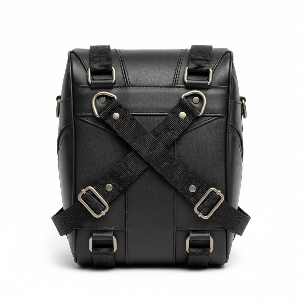 Custom Racer Sidekick Saddlebag – Back