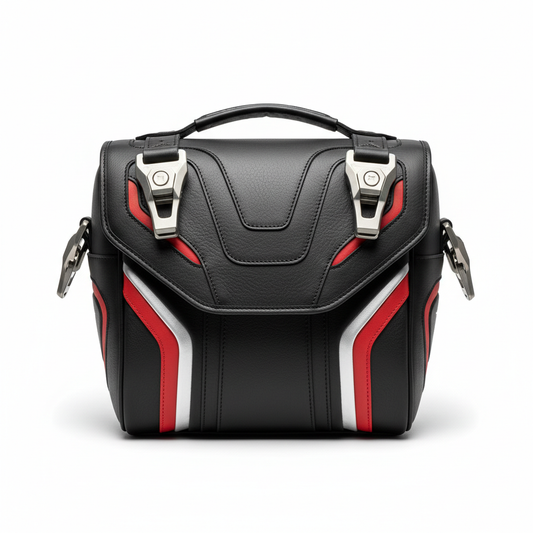 Custom Racer Sidekick Saddlebag – Front