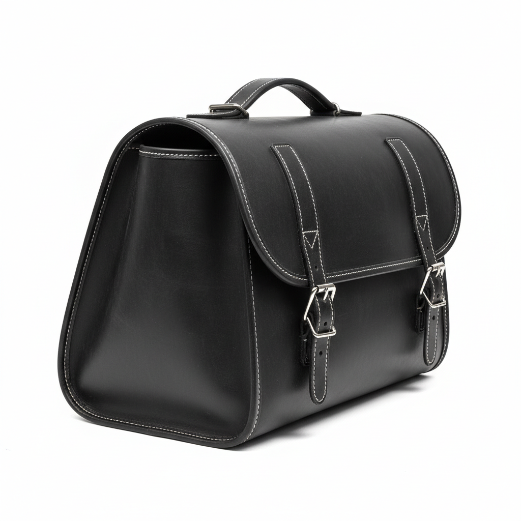 Custom Retro Super Saddlebag – Side