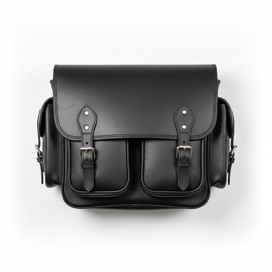Custom Super Sidekick Saddlebag – Flat Lay