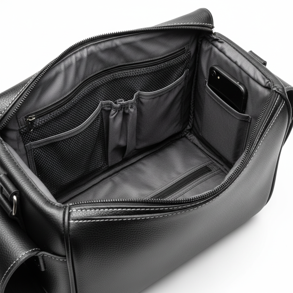 Custom Super Sidekick Saddlebag – Interior Detail