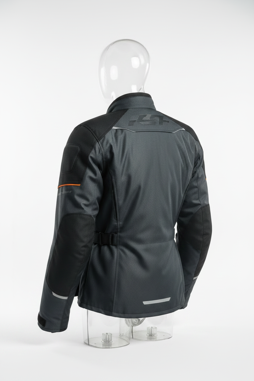 Custom Textile Touring Jacket – Back View