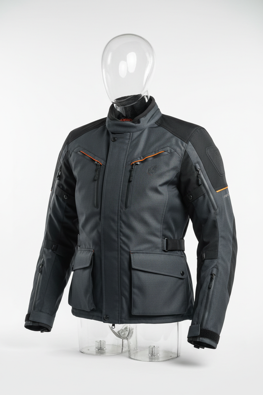 Custom Textile Touring Jacket – Front View