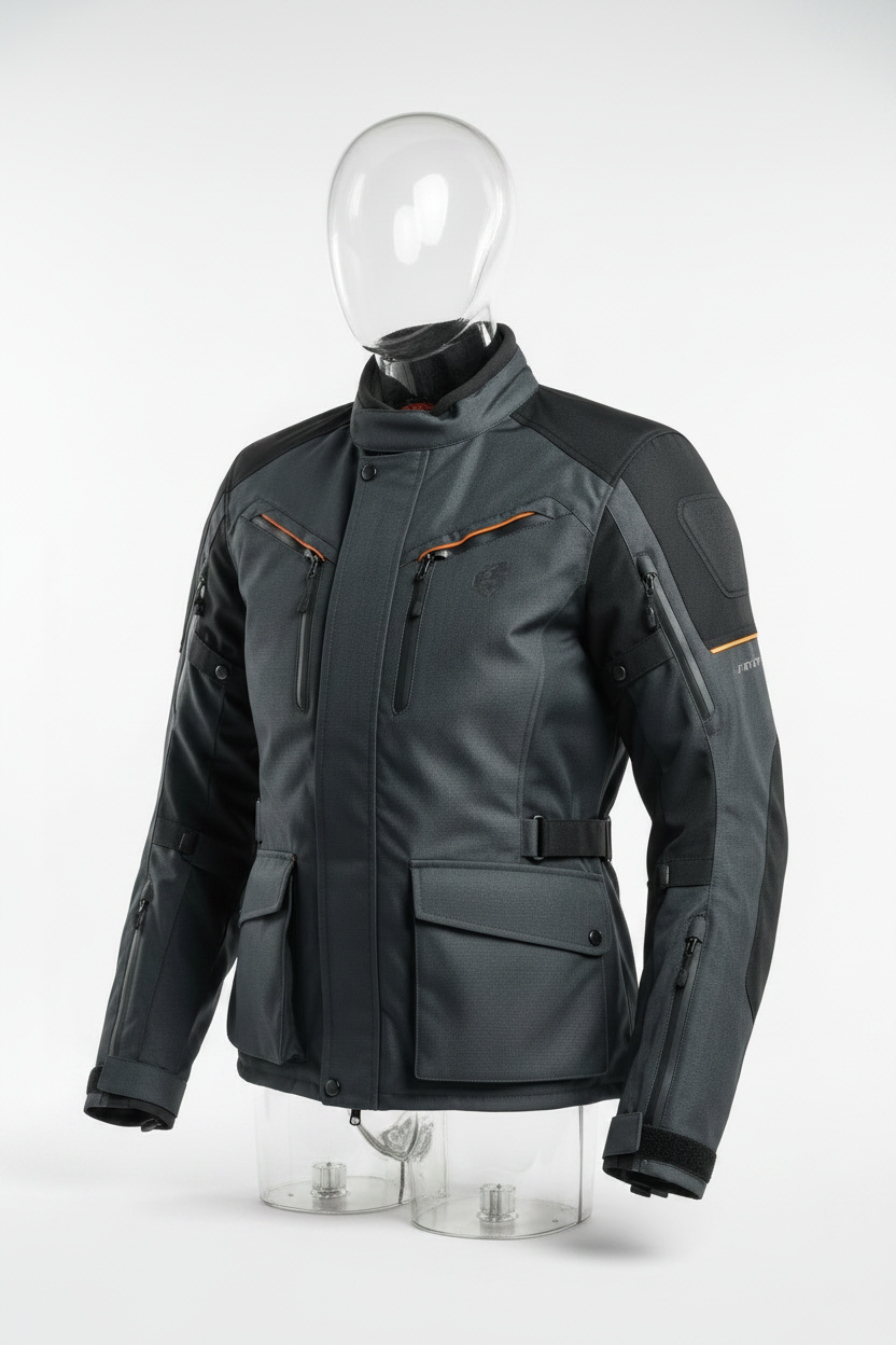 Custom Textile Touring Jacket – Right Side View