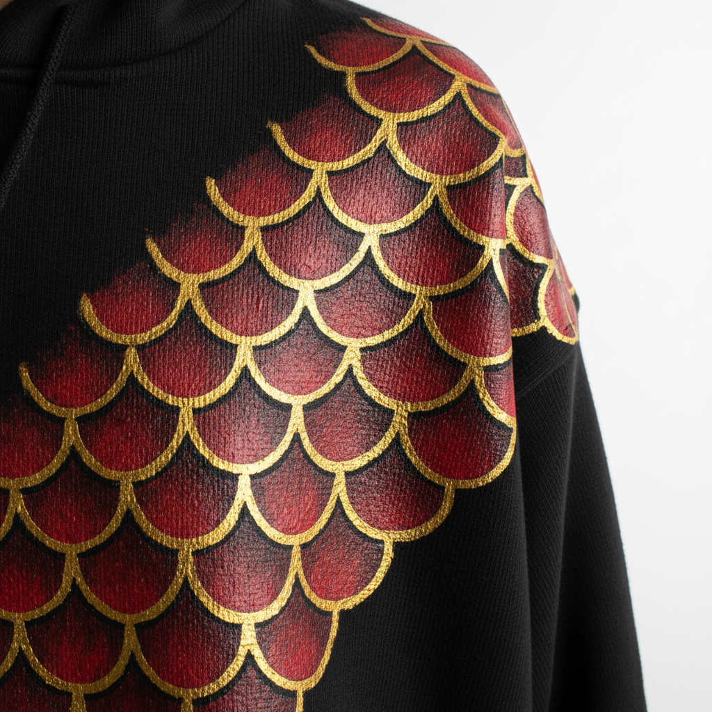 Detailed Hoodie Detail