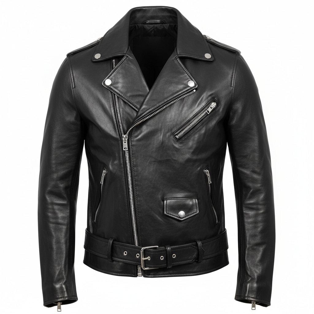 Men's Casual Nappa Leather Jacket | Ultra-Soft Luxury | Made to Measure
