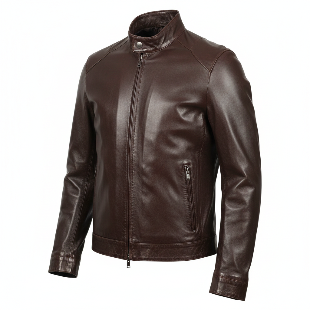 Men's Casual Leather Jacket | Choose Your Leather | Made to Measure