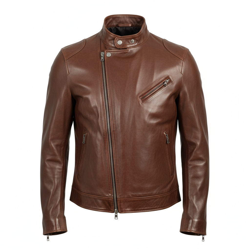 Men's Casual Leather Jacket | Choose Your Leather | Made to Measure