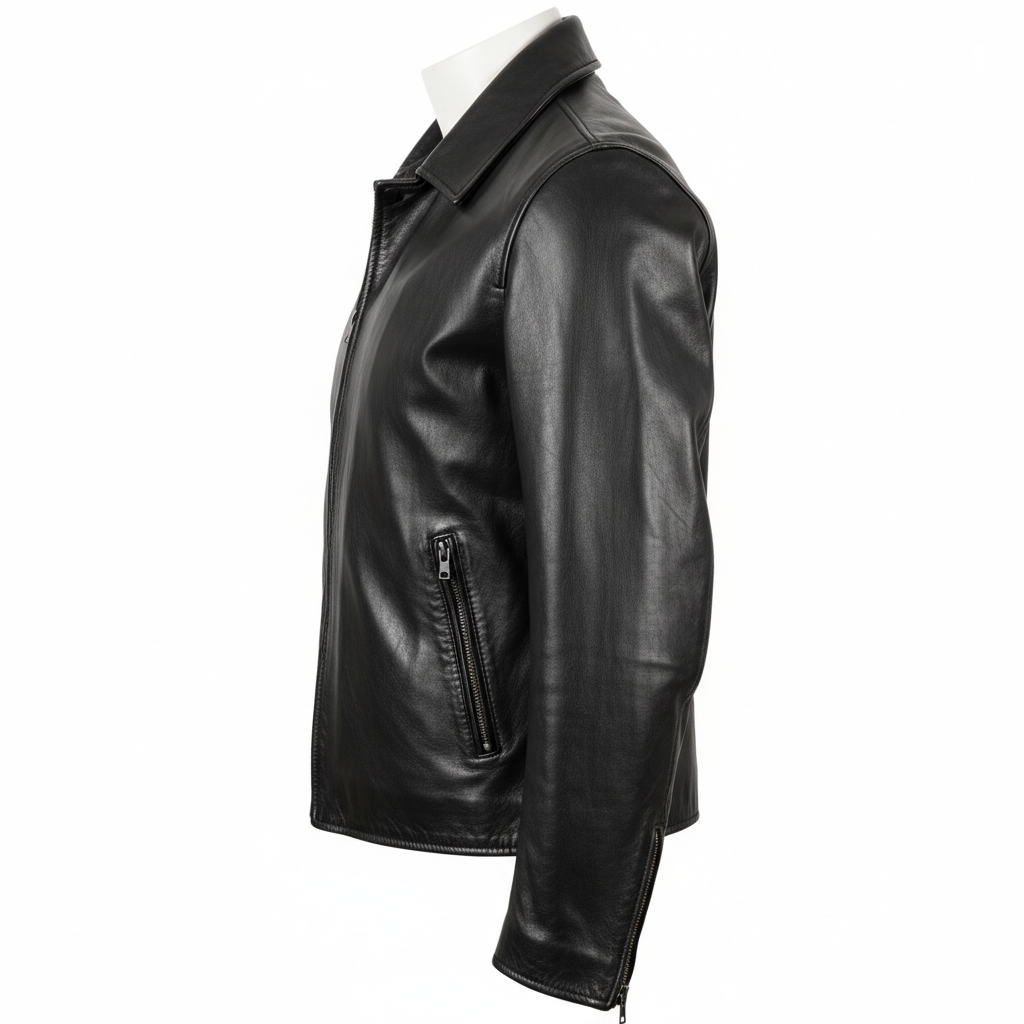 Men's Casual Leather Jacket | Choose Your Leather | Made to Measure
