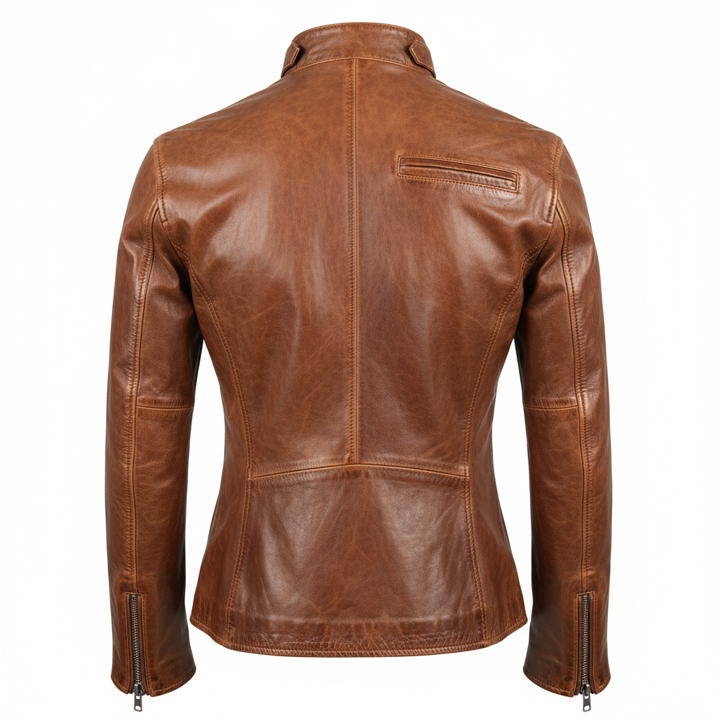 Men's Casual Premium Lambskin Leather Jacket | Soft Touch | Made to Measure