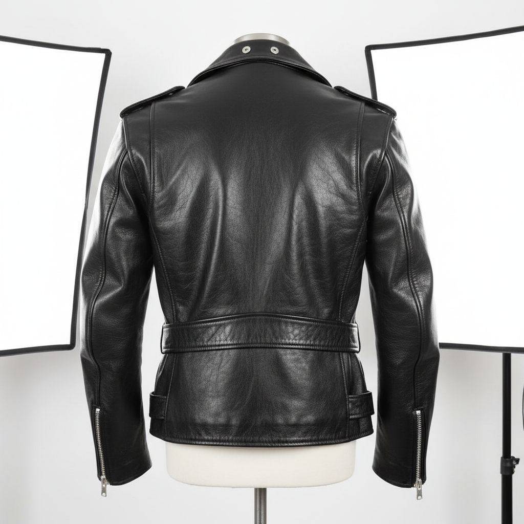 Men's Casual Buffalo Leather Jacket | Rugged Style | Made to Measure