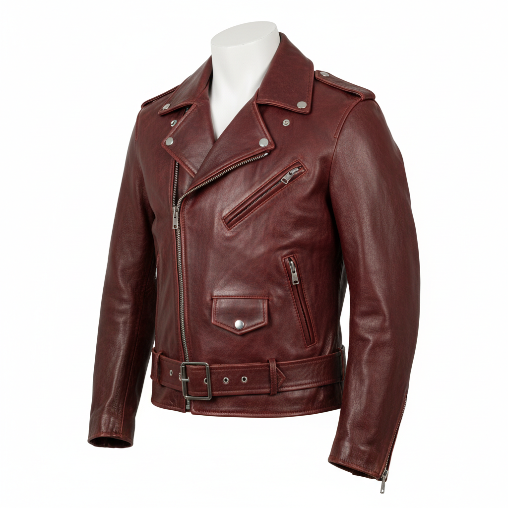 Men's Casual Buffalo Leather Jacket | Rugged Style | Made to Measure