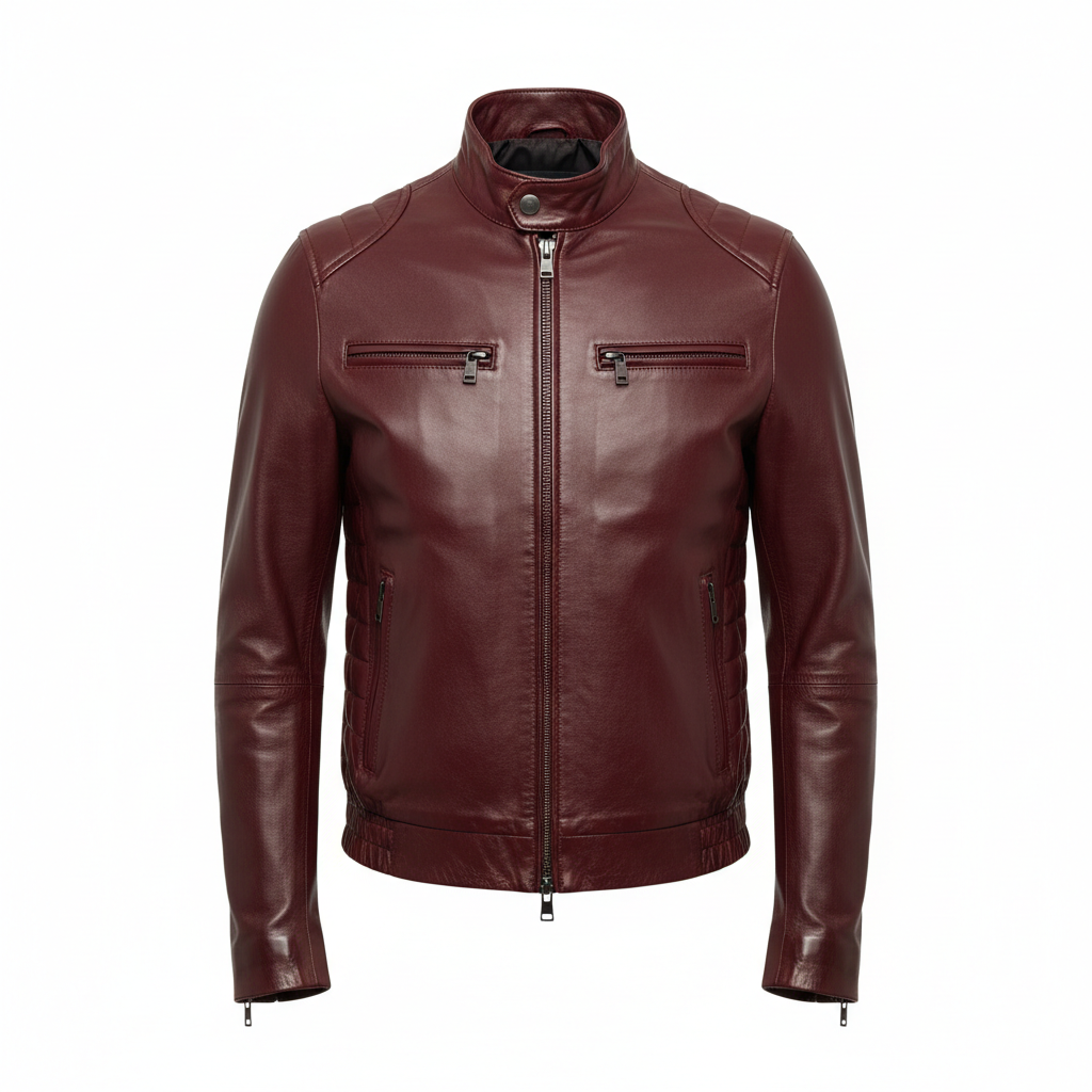 Men's Casual Leather Jacket | Choose Your Leather | Made to Measure