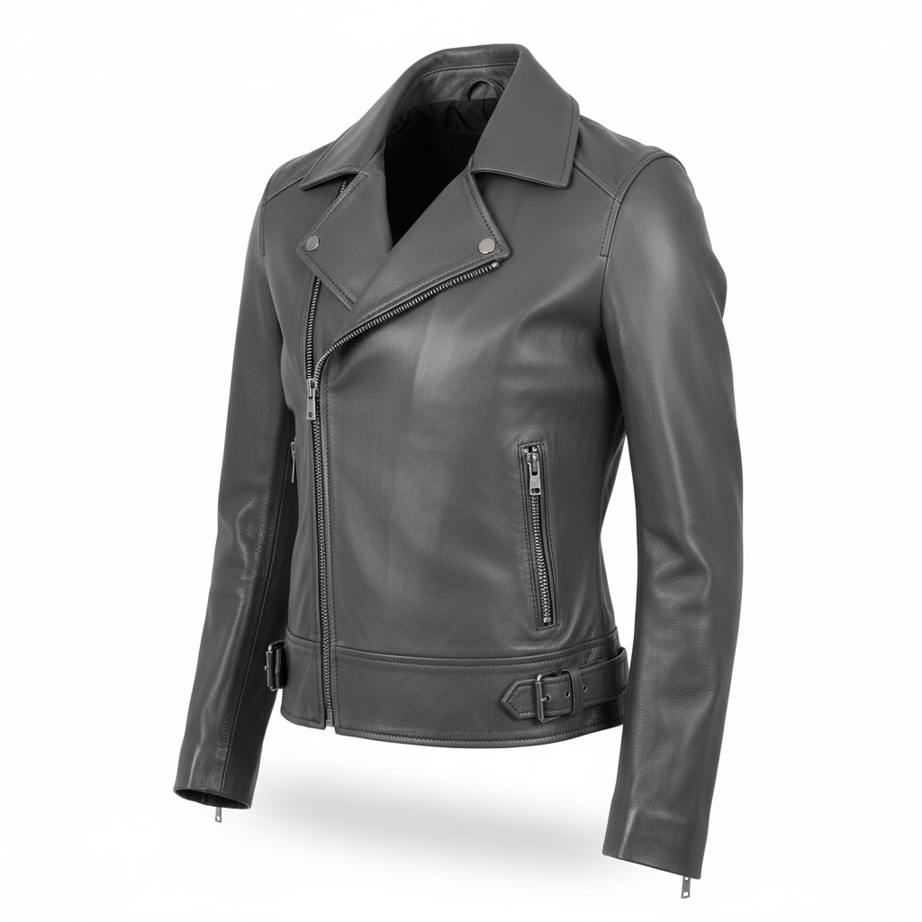 Men's Casual Premium Lambskin Leather Jacket | Soft Touch | Made to Measure