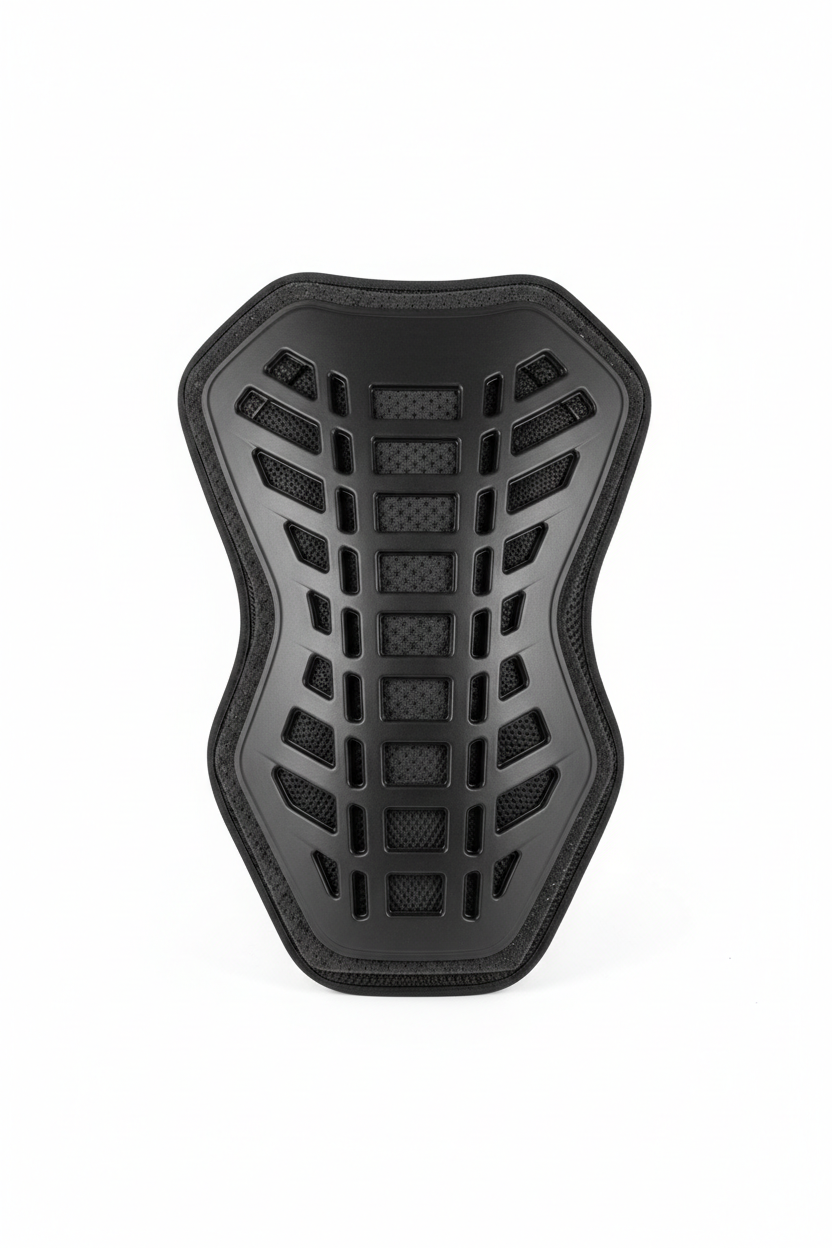 CE Level 2 Back Protector Insert - Hard Shell Front View