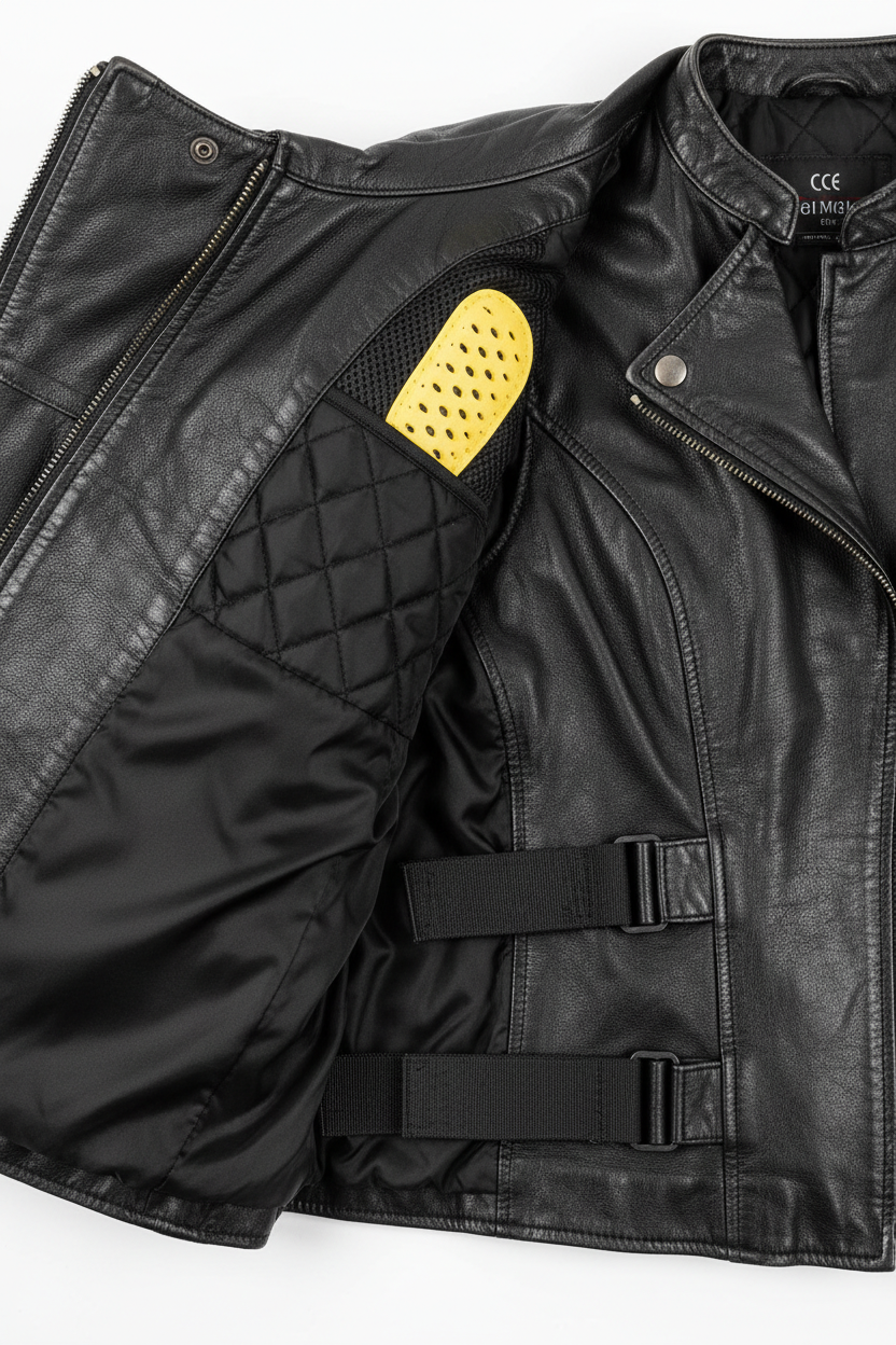 Interior detail - thermal liner and armor pocket