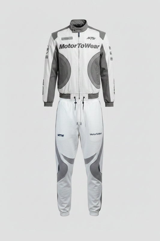 MotorToWear Racing Tracksuit Set Full Front View