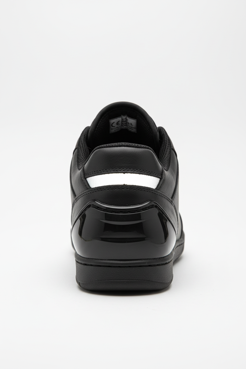 Custom Urban Motorcycle Riding Shoes - Full Back View