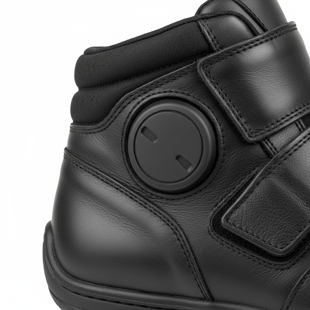 Custom Urban Motorcycle Riding Shoes - CE Armour Protection Detail