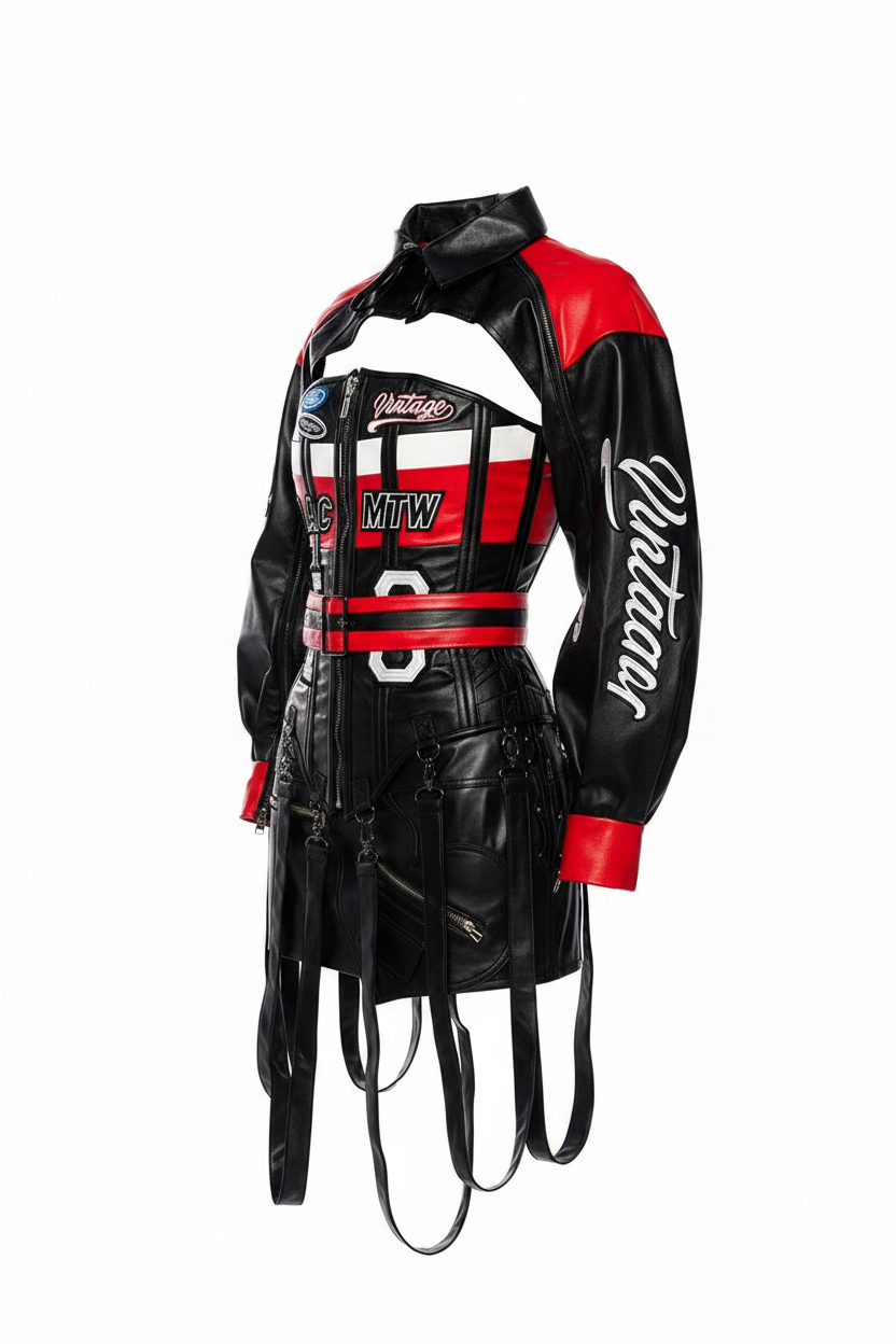 Racing Corset Set Right Side View — MotorToWear