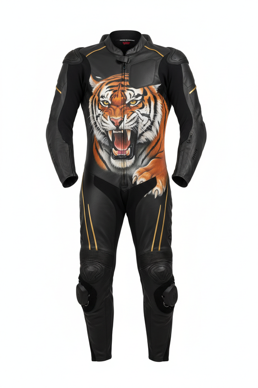 Signature Design Racing Suit Front View — MotorToWear