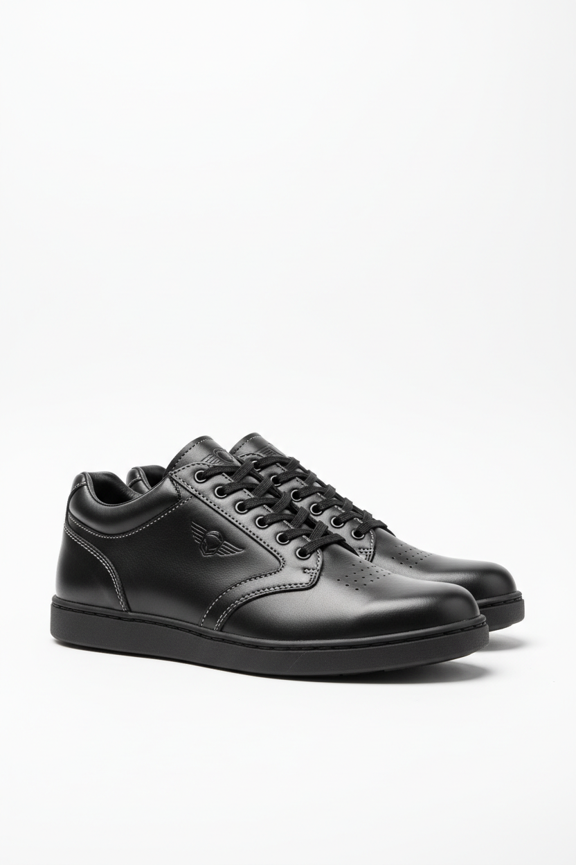 Custom Urban Motorcycle Riding Shoes - Left Side Profile