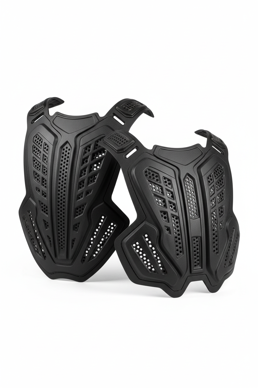 CE Level 2 Back & Chest Protector Set - Complete Set View
