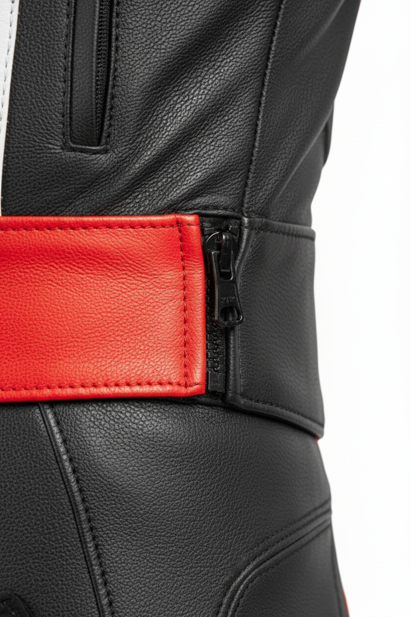 360° Waist Connection Zipper Detail — MotorToWear