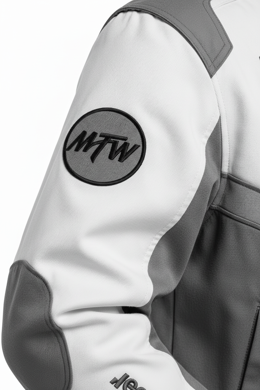 MotorToWear Racing Jacket Sleeve and Cuff Detail