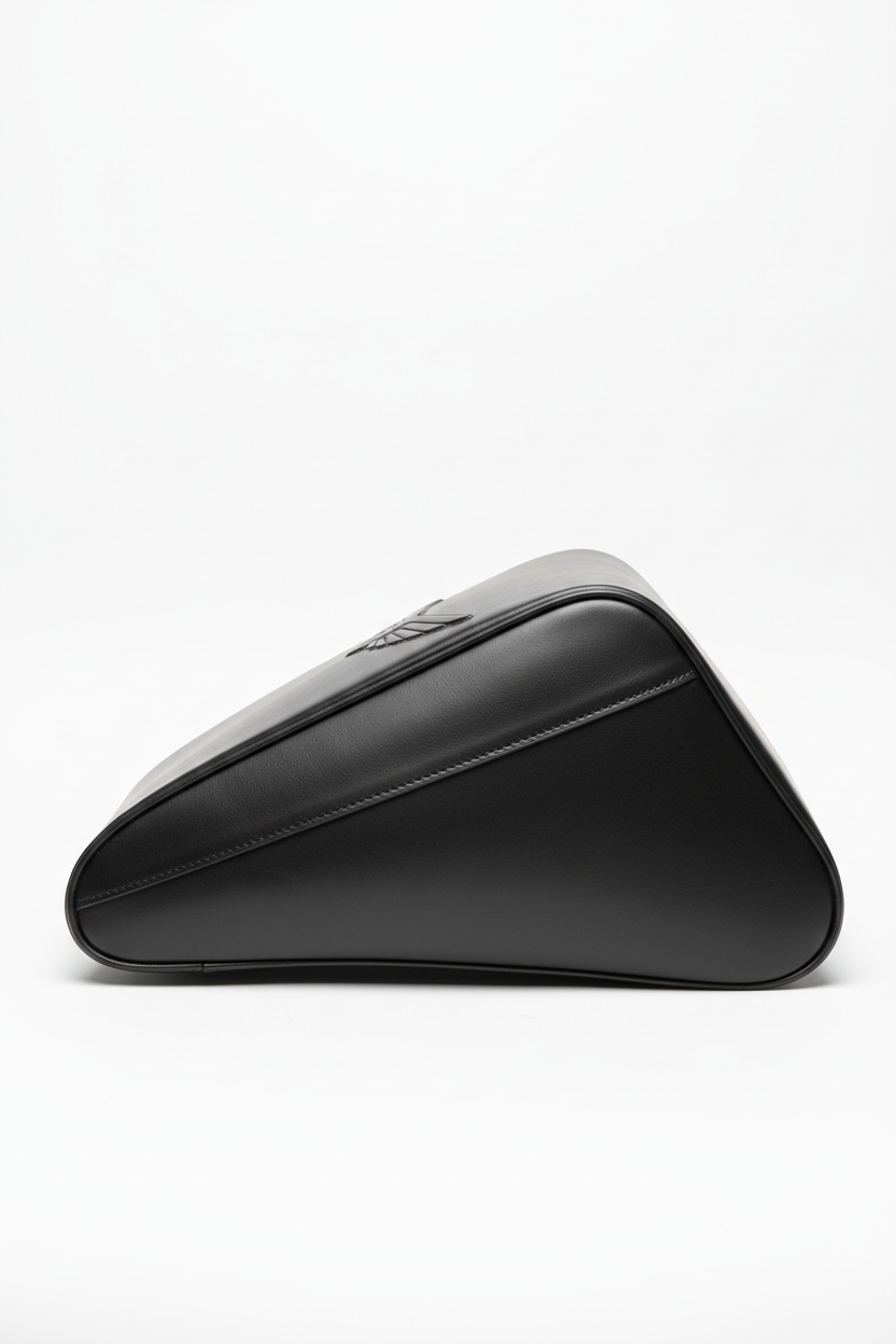 Custom Racer Motorcycle Saddlebag - Side Profile