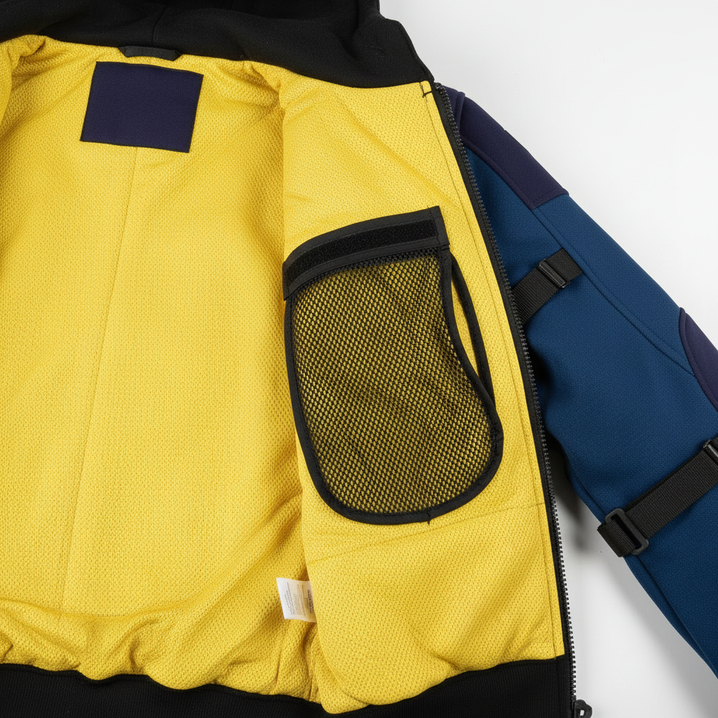 Kevlar Riding Hoodie – Armor Pocket Blue