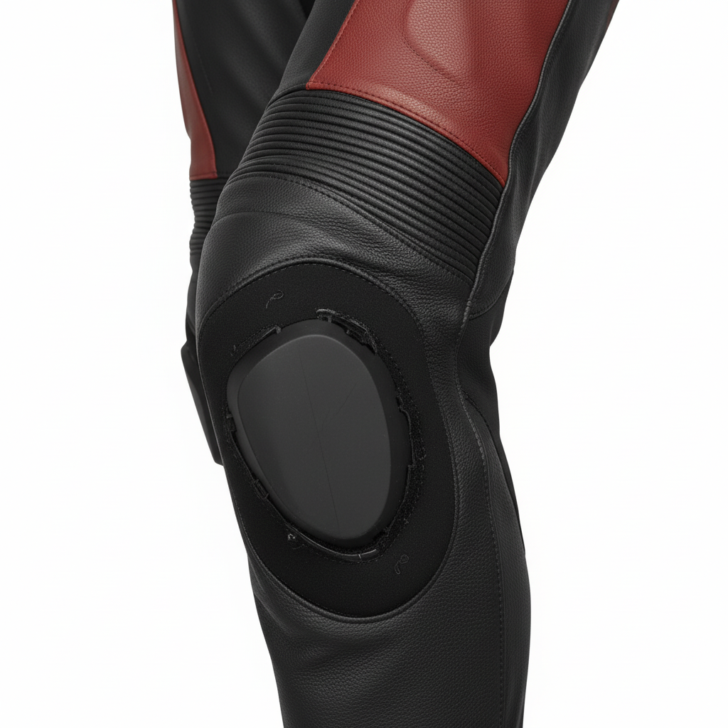 Knee-slider detail