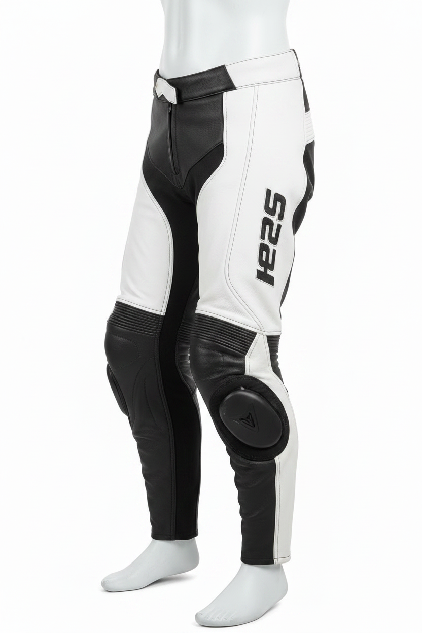 Leather Riding Pants - Left Side