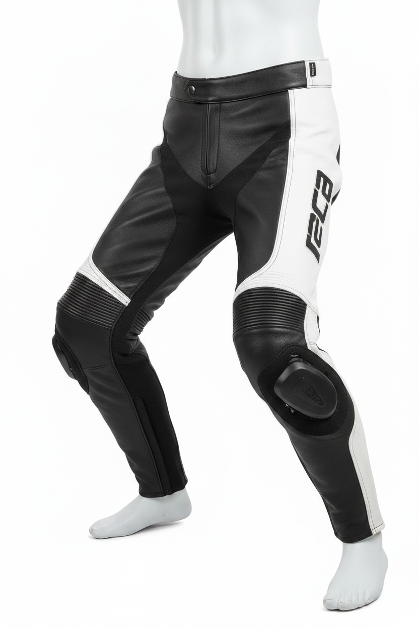 Leather Riding Pants - Riding Pose
