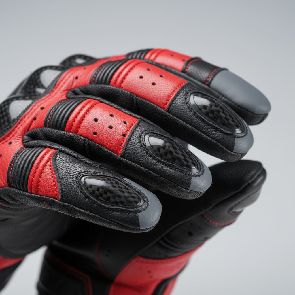Racing Gloves — Finger Detail