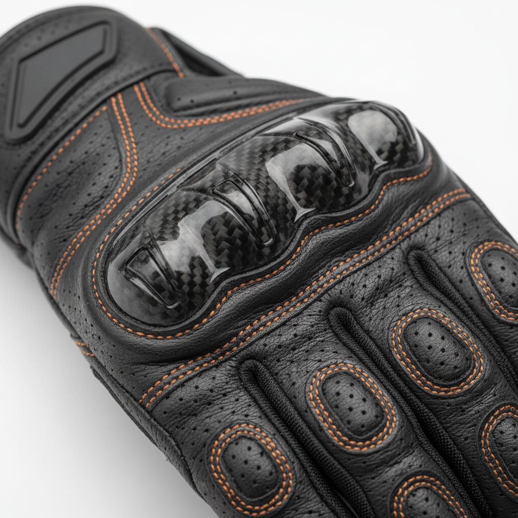 Racing Gloves — Knuckle Detail