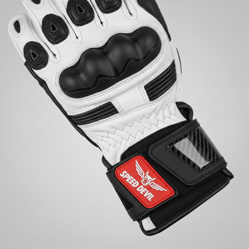 Racing Gloves — Palm Detail
