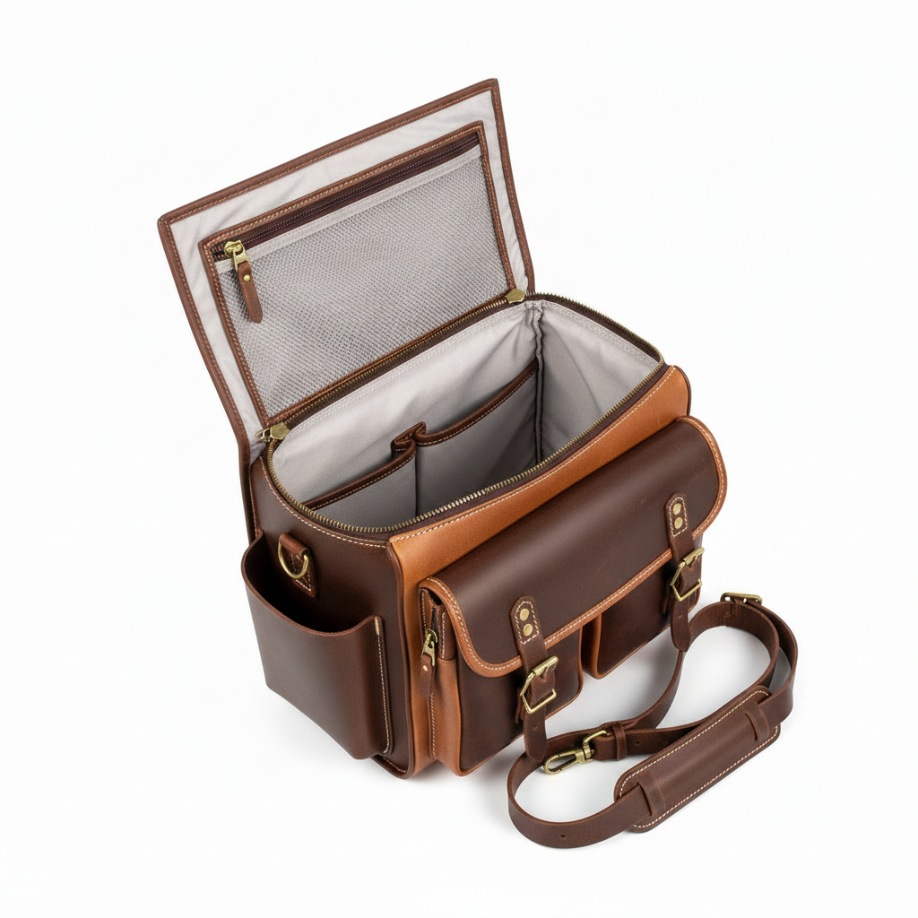 Tank Bag – Interior Open Shot