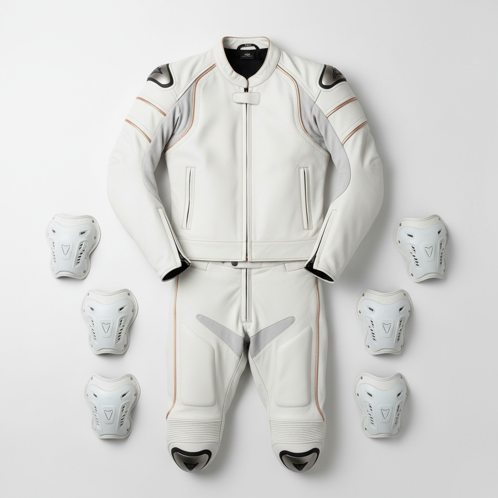 W2P Pearl White Flat Lay