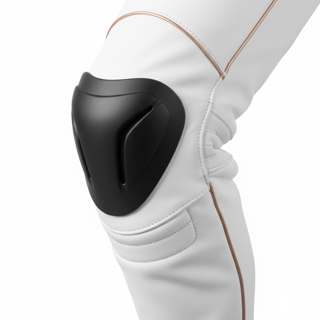 W2P Pearl White Knee