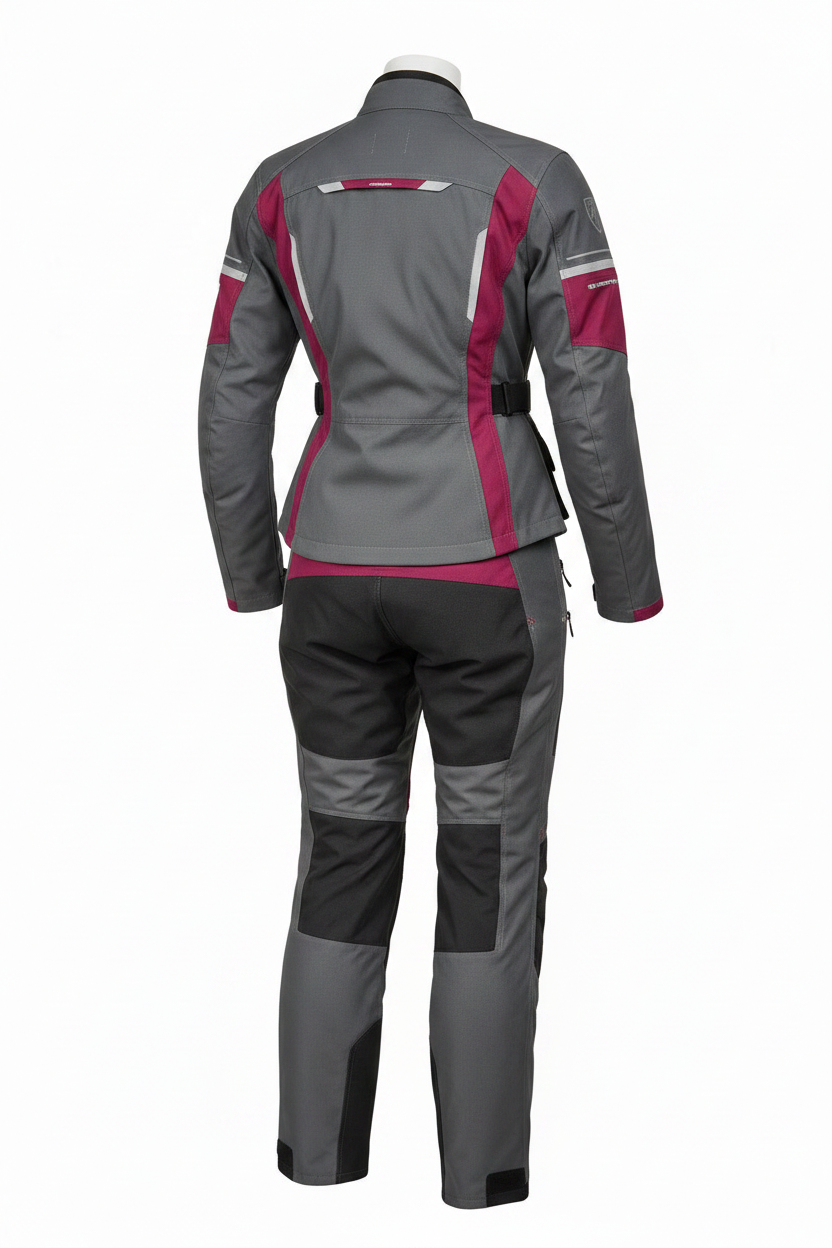 Women's Textile Touring Suit – Back View